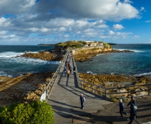 Entry to Bare Island