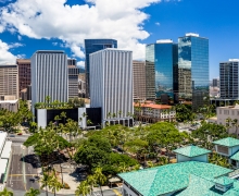 Honolulu Downtown Panorama
