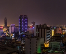 Saigon Old Quarter Panorama