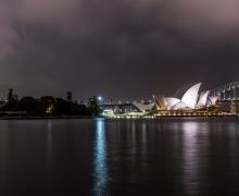 Sydney by Night Panorama