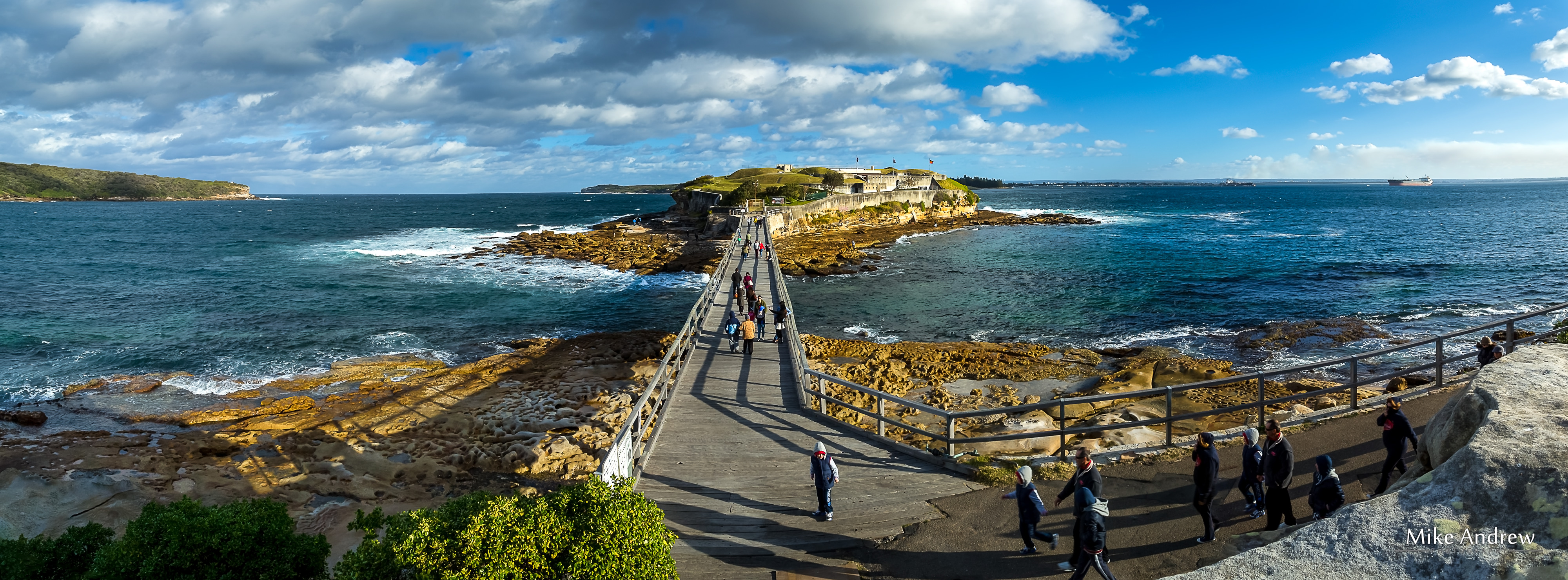 Entry to Bare Island La Perouse Sydney NSW