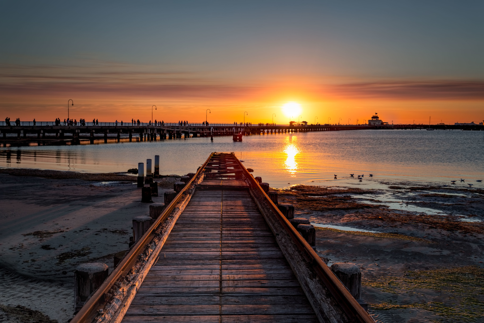 St Kilda Pier at Sunset